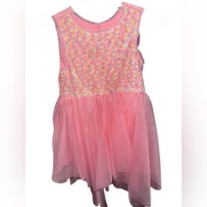 🆕  Cat & Jack Barbie Pink Sleeveless Party Dress 18m